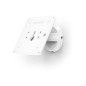 VESA Bow Tilting Wall Mount White