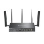 TP-Link Omada ER706W-4G routeur sans fil Gigabit Ethernet Bi-bande (2,4 GHz / 5 GHz) Noir TP-Link Omada ER706W-4G routeur sans fil Gigabit Ethernet Bi-bande (2,4 GHz / 5 GHz) Noir