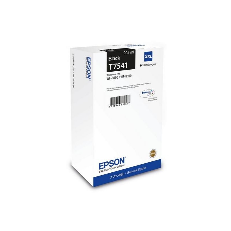 Epson C13T75414N cartouche d'encre 1 pièce(s) Original Rendement très élevé Noir