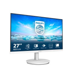 Philips V Line 271V8AW/00 écran plat de PC 68,6 cm (27") 1920 x 1080 pixels Full HD LCD Blanc
