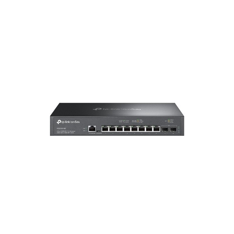 TP-Link Omada SG3210X-M2 commutateur réseau Géré L2+ 2.5G Ethernet (100/1000/2500) 1U Noir