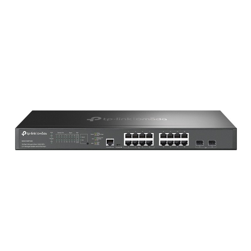 TP-Link Omada SG3218XP-M2 commutateur réseau Géré L2+ 2.5G Ethernet (100/1000/2500) Connexion Ethernet, supportant TP-Link Omada SG3218XP-M2 commutateur réseau Géré L2+ 2.5G Ethernet (100/1000/2500) Connexion Ethernet, supportant