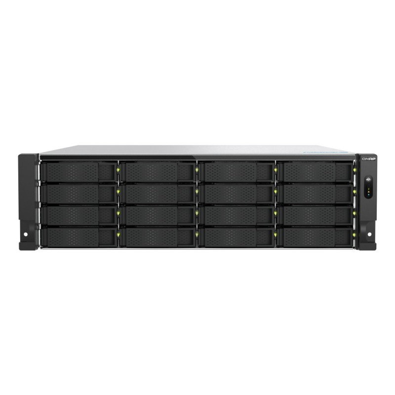 QNAP TS-H1677AXU-RP Serveur de stockage Rack (3 U) AMD Ryzen™ 7 7745 32 Go DDR5 0 To QNAP QTS Noir, Gris QNAP TS-H1677AXU-RP Serveur de stockage Rack (3 U) AMD Ryzen™ 7 7745 32 Go DDR5 0 To QNAP QTS Noir, Gris
