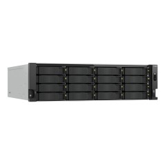 QNAP TS-H1677AXU-RP Serveur de stockage Rack (3 U) AMD Ryzen™ 7 7745 32 Go DDR5 0 To QNAP QTS Noir, Gris