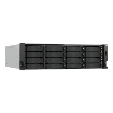 QNAP TS-H1677AXU-RP Serveur de stockage Rack (3 U) AMD Ryzen™ 7 7745 32 Go DDR5 0 To QNAP QTS Noir, Gris