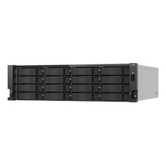 QNAP TS-H1677AXU-RP Serveur de stockage Rack (3 U) AMD Ryzen™ 7 7745 32 Go DDR5 0 To QNAP QTS Noir, Gris
