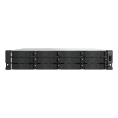 QNAP TS-H1277AXU-RP NAS Rack (2 U) AMD Ryzen™ 7 32 Go DDR5 0 To QuTS hero Noir