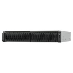 QNAP TS-H3077AFU-R7-64G serveur de stockage NAS Rack (2 U) AMD Ryzen™ 5 64 Go DDR5 0 To QuTS hero Noir, Métallique