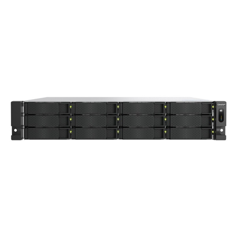 QNAP TS-H1277AXU-RP NAS Rack (2 U) AMD Ryzen™ 5 16 Go DDR5 0 To QuTS hero Noir