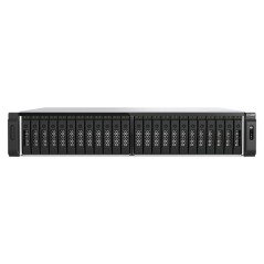 QNAP TS-H3077AFU-R5-32G serveur de stockage NAS Rack (2 U) AMD Ryzen™ 5 32 Go DDR5 0 To QuTS hero Noir, Métallique