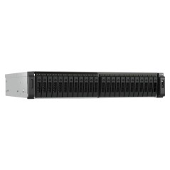 QNAP TS-H3077AFU-R5-32G serveur de stockage NAS Rack (2 U) AMD Ryzen™ 5 32 Go DDR5 0 To QuTS hero Noir, Métallique