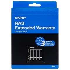 QNAP LIC-NAS-EXTW-BLUE-3Y extension de garantie et support 3 année(s)