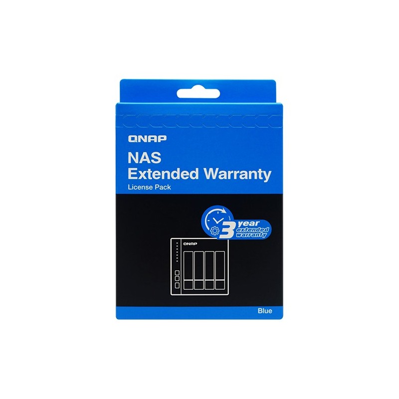 QNAP LIC-NAS-EXTW-BLUE-3Y extension de garantie et support 3 année(s)