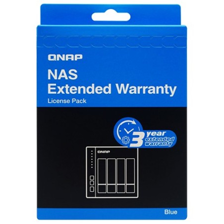 QNAP LIC-NAS-EXTW-BLUE-3Y extension de garantie et support 3 année(s)