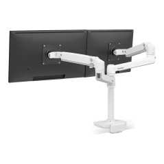 LX Desk Dual Stacking Arm Low Profile