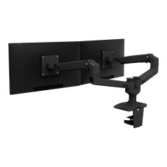 LX Dual Side-by-Side Arm Matte Black