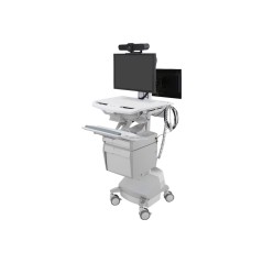 STYLEVIEW TELEMEDICINE CART WITH BACK-TO