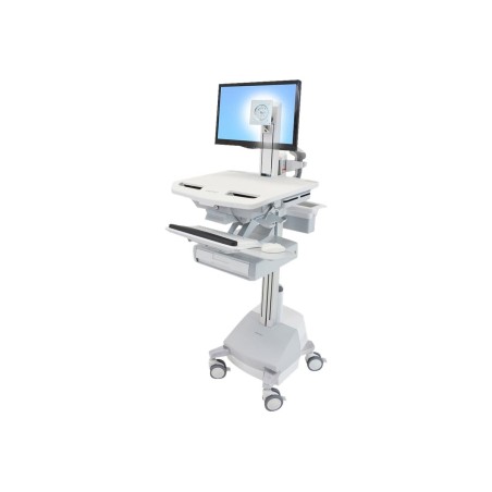 STYLEVIEW CART WITH LCD PIVOT SLA POWER
