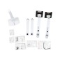 45-492-216/LX dual stacking arm white