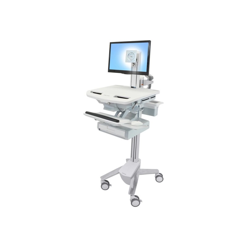 CART WITH LCD PIVOT 1 DRAWERS CART WITH LCD PIVOT 1 DRAWERS