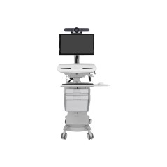 STYLEVIEW TELEMEDICINE CART WITH SINGLE