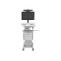 STYLEVIEW TELEMEDICINE CART WITH SINGLE