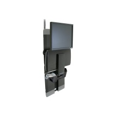 60-609-195/9" Vertical Lift Blk