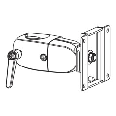 47-058-200/Pole Clamp Single Pivot