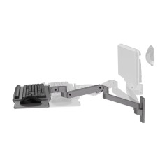 LX PRO ARM KEYBOARD TRAY WALL MOUNT