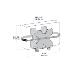 ACCESSORY MINI PC MOUNT & WALL TRACK