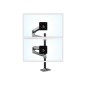 LX Dual Stacking Arm Tall Pole Aluminium LX Dual Stacking Arm Tall Pole Aluminium