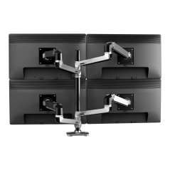 LX Dual Stacking Arm Tall Pole Aluminium