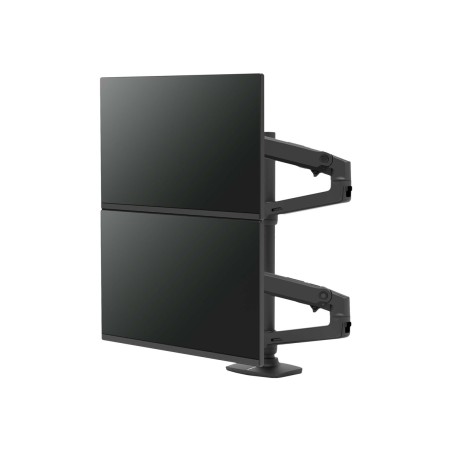 LX Dual Stacking Arm Tall Pole Black
