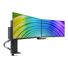 TRACE Dual Monitors Panel Clamp Matte