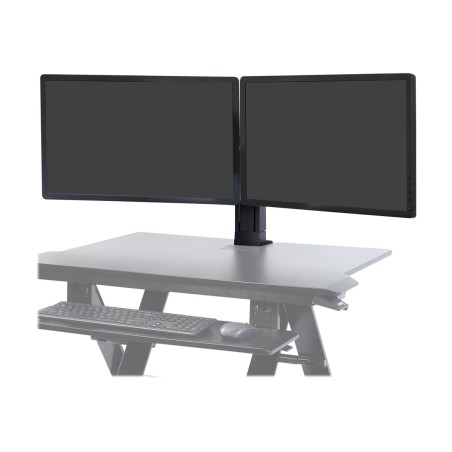 WorkFit Dual Monitor Kit Black