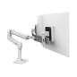 LX Desk Dual Direct Arm Bright White LX Desk Dual Direct Arm Bright White