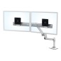 LX Desk Dual Direct Arm Bright White LX Desk Dual Direct Arm Bright White