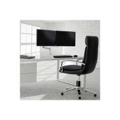 LX Desk Dual Direct Arm Bright White
