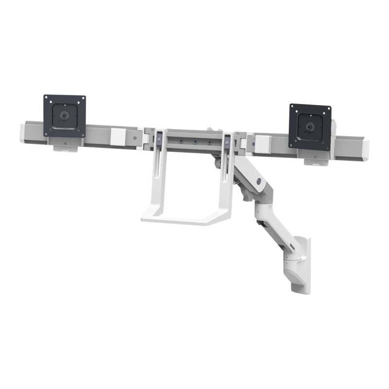 HX Wall Dual Monitor Arm White HX Wall Dual Monitor Arm White
