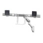 HX Wall Dual Monitor Arm White HX Wall Dual Monitor Arm White
