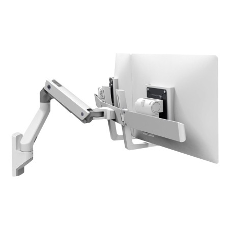 HX Wall Dual Monitor Arm White
