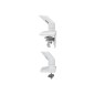 HX Desk Dual Monitor Arm White
