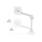 Ergotron NX Monitor Arm White