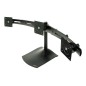 33-323-200/DS100 3 Screen Desk Stand Blk
