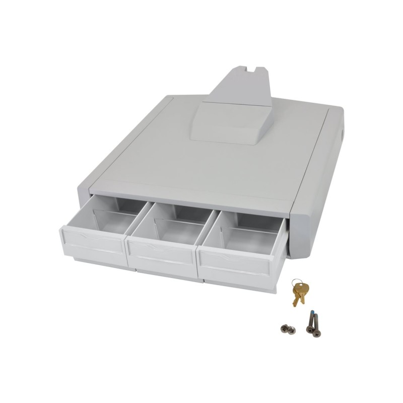 Styleview Primary Triple Storage Drawer Styleview Primary Triple Storage Drawer