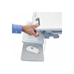 Styleview Laptop Cart 1 Drawer