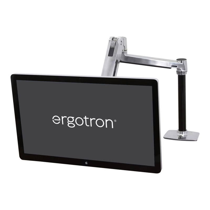 LX Sit Stand Desk Mount LCD Arm Polish LX Sit Stand Desk Mount LCD Arm Polish