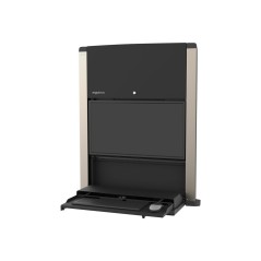 CareFit 24-inch Sit-Stand Enclosure Blck