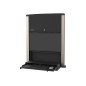 CareFit 24-inch Sit-Stand Enclosure Blck