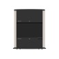 CareFit 24-inch Sit-Stand Enclosure Blck